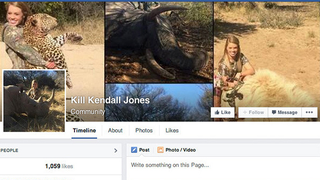 Illustration for article titled Facebook Shuts Down Page Calling for Lion-Hunting Cheerleader's Murder